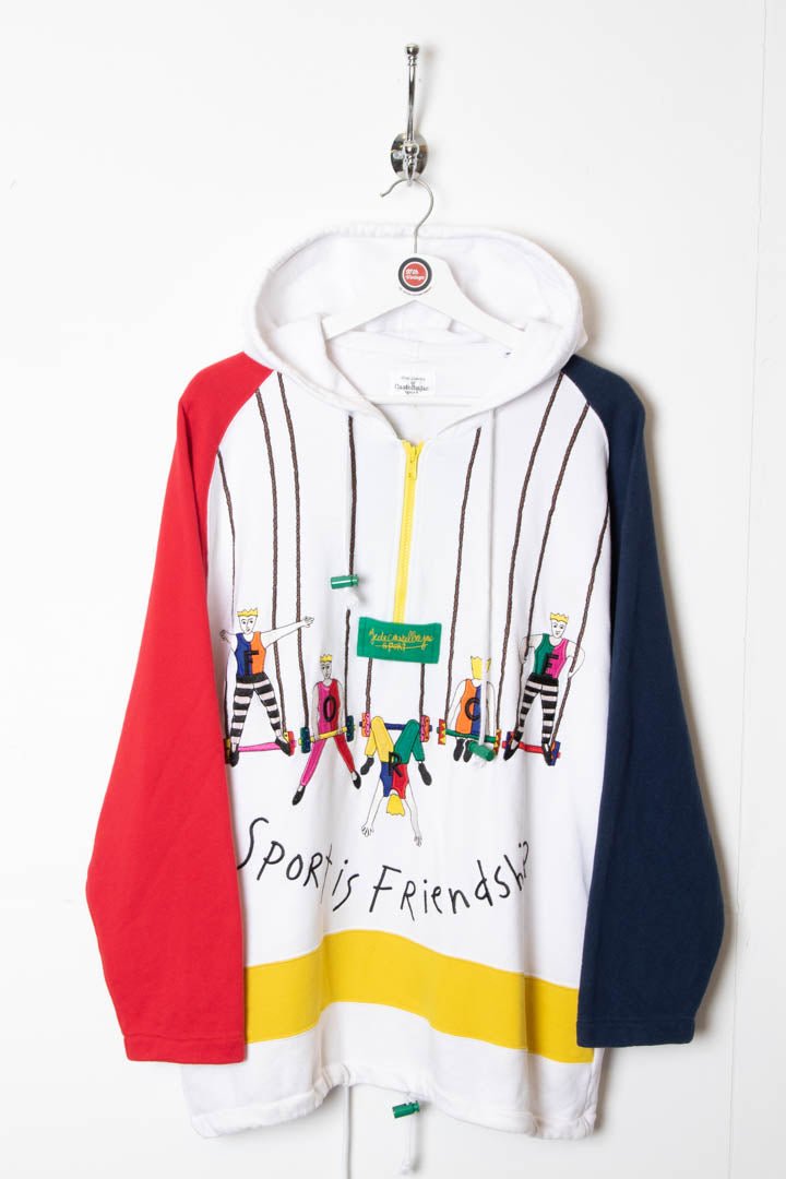 Jean Charles de Castelbajac 1/4 Zip Hoodie (S) - 97th Vintage