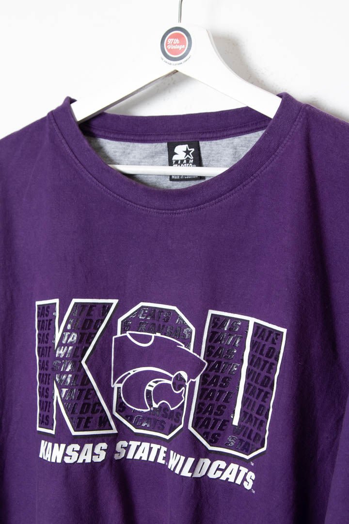 Kansas State Wildcats Starter T-Shirt (XXL) - 97th Vintage