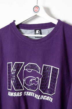 Image of Kansas State Wildcats Starter T-Shirt (XXL) - 97th Vintage