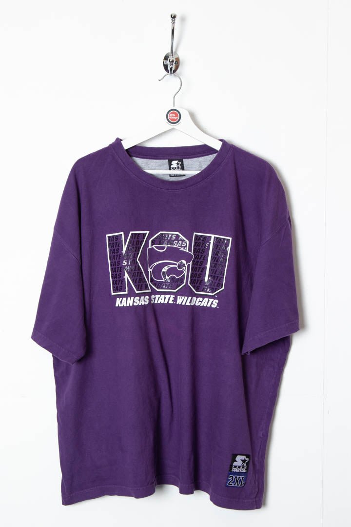 Kansas State Wildcats Starter T-Shirt (XXL) - 97th Vintage