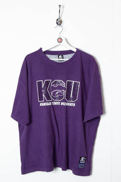 Image of Kansas State Wildcats Starter T-Shirt (XXL) - 97th Vintage