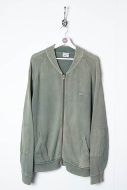 Image of Lacoste Zip Up Cardigan (XL) - 97th Vintage