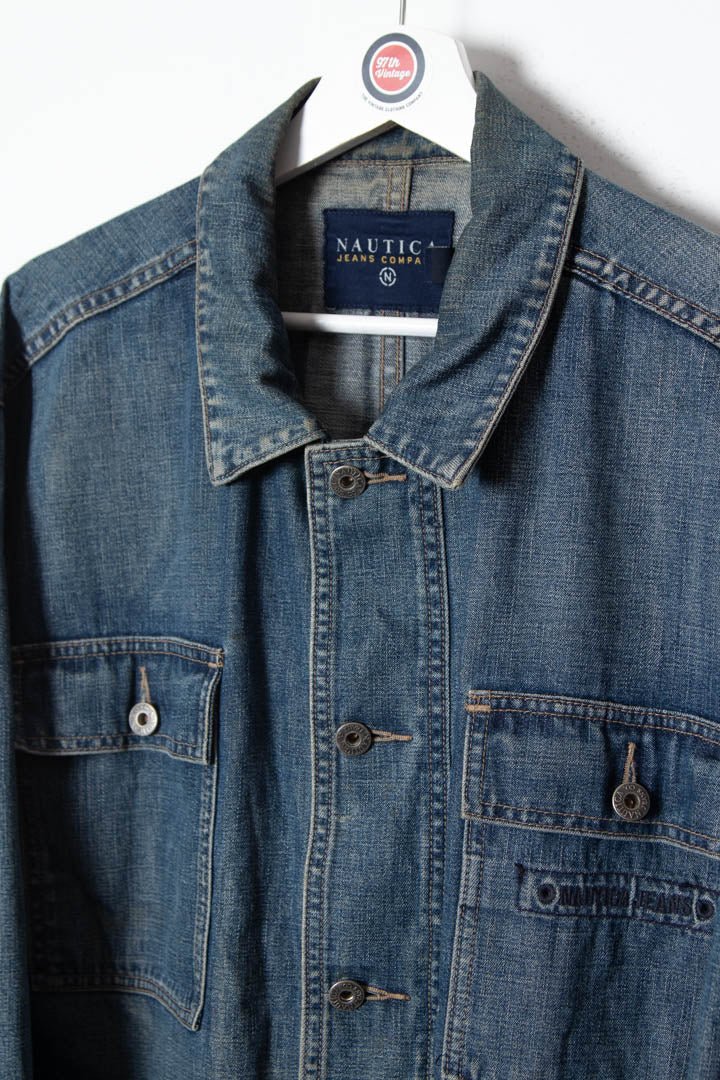 Nautica Denim Chore Jacket (L) - 97th Vintage