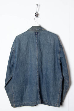 Image of Nautica Denim Chore Jacket (L) - 97th Vintage