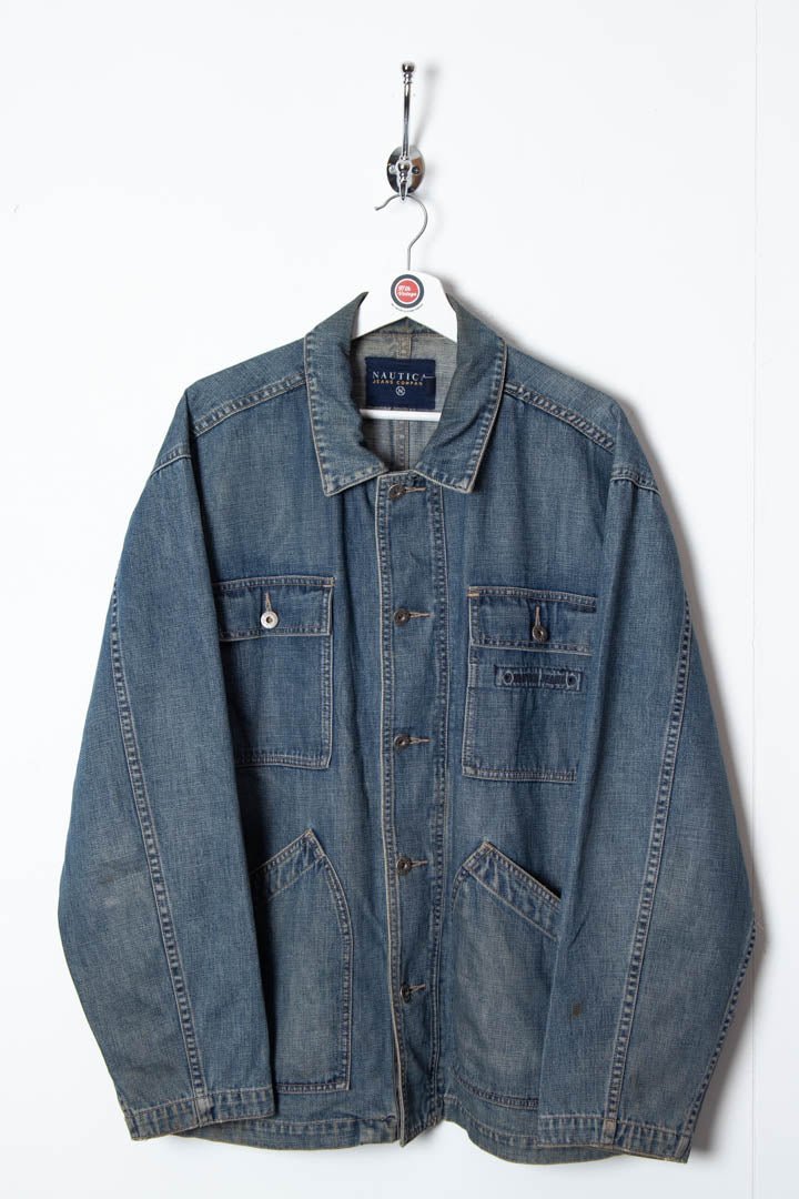 Nautica Denim Chore Jacket (L) - 97th Vintage