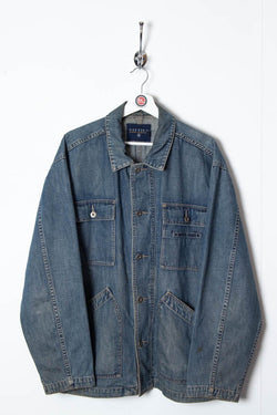 Image of Nautica Denim Chore Jacket (L) - 97th Vintage