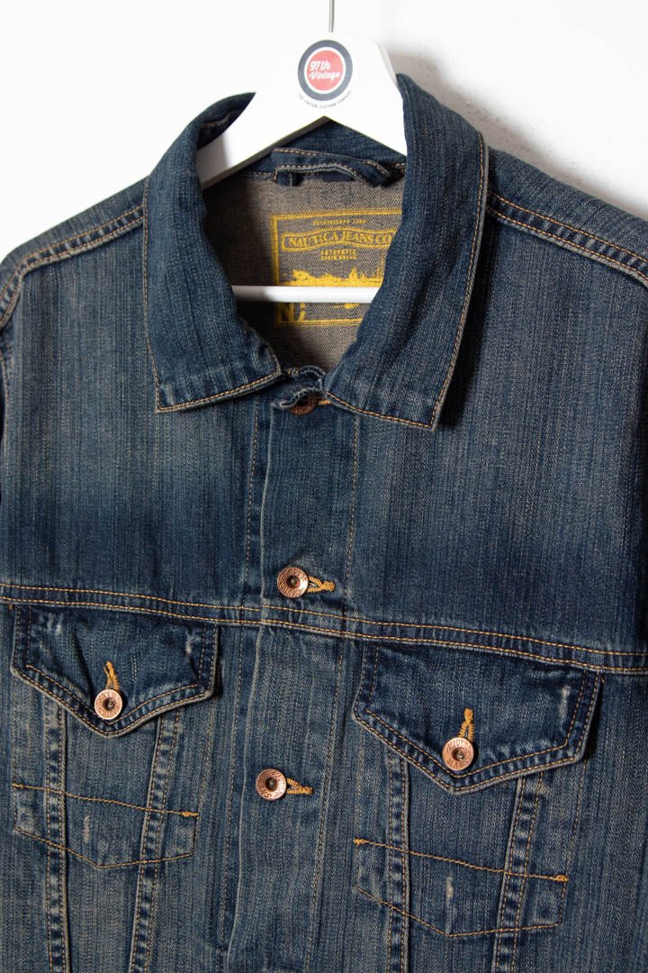 Nautica Washed Denim Jacket (M) - 97th Vintage