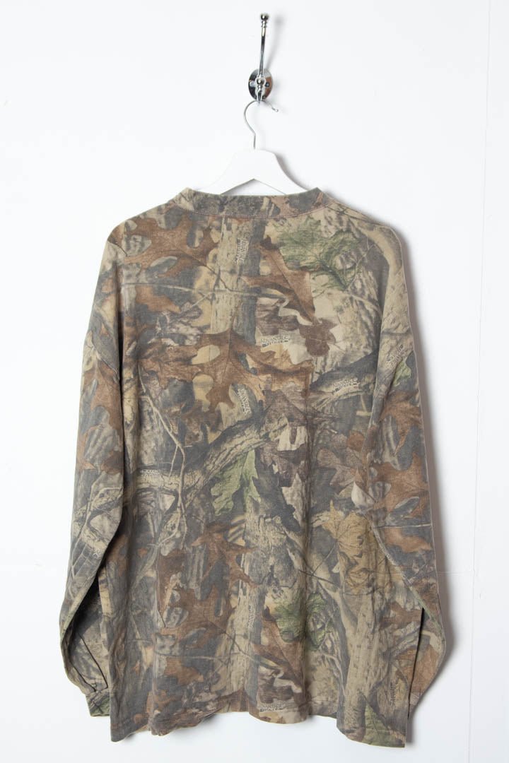 Realtree Camo Jerzees Longsleeve T-Shirt (XL) - 97th Vintage