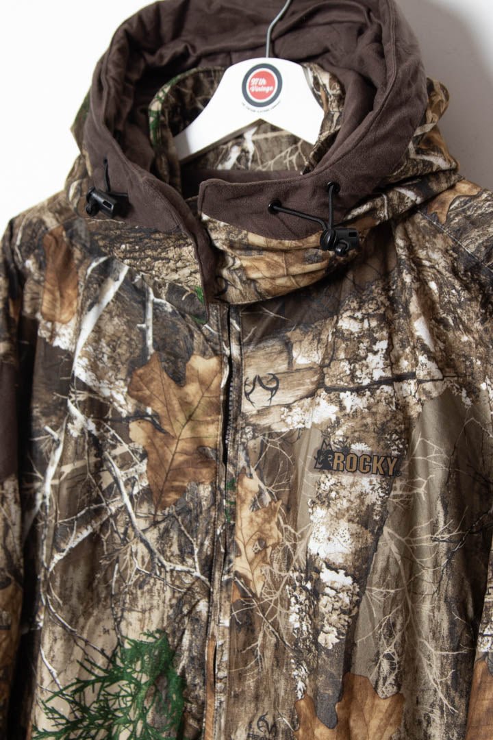 Realtree Camo Puffer Jacket (L) - 97th Vintage