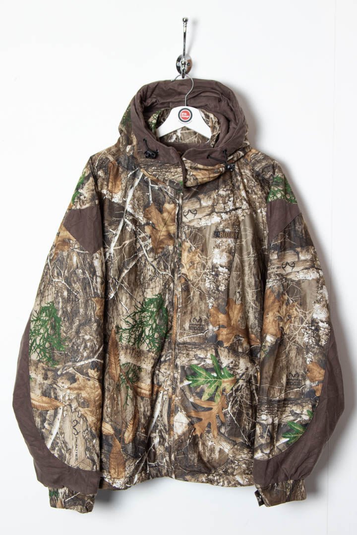 Realtree Camo Puffer Jacket (L) - 97th Vintage