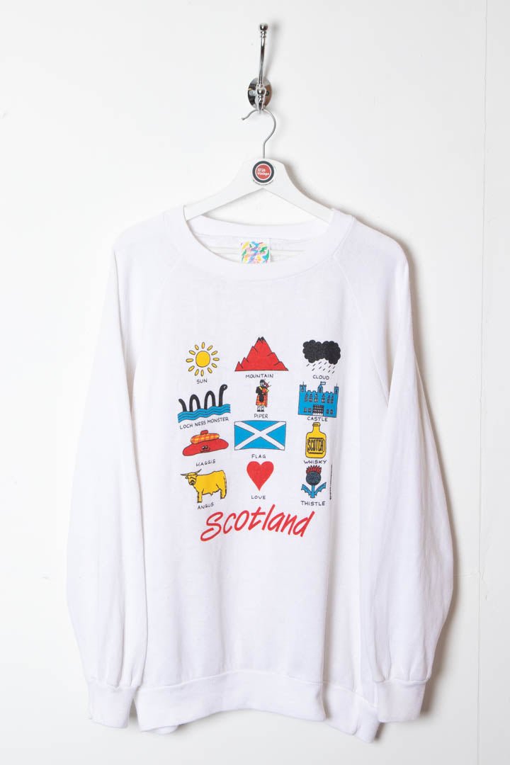 Scotland Graphic Sweatshirt (XL) - 97th Vintage