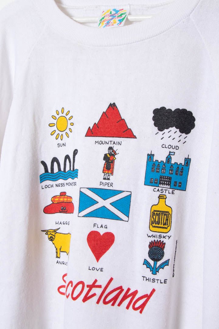 Scotland Graphic Sweatshirt (XL) - 97th Vintage