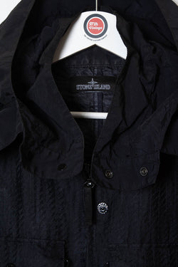 Image of Stone Island Shadow Project Jacquard Viscosa Nylon Parka Jacket (L) - 97th Vintage