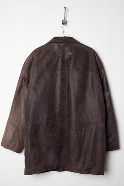 Image of Wallace Sacks Leather Jacket (XL) - 97th Vintage