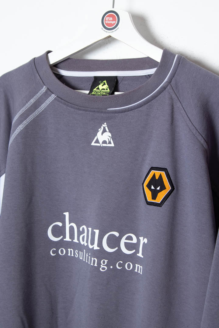 Wolverhampton Wanderers FC Le Coq Sportif Sweatshirt (XXL) - 97th Vintage