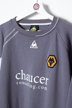 Image of Wolverhampton Wanderers FC Le Coq Sportif Sweatshirt (XXL) - 97th Vintage