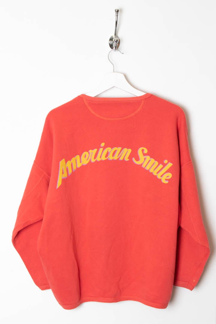 Women's American Smile Sweatshirt (L) - 97th Vintage