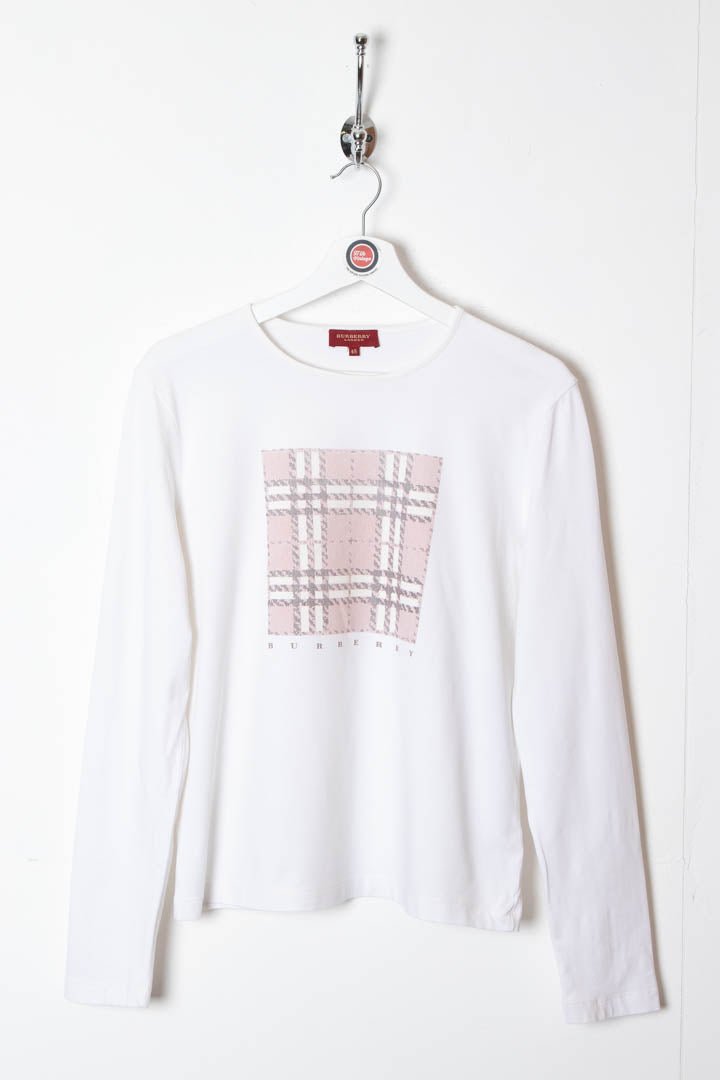 Women's Burberry Longsleeve T-Shirt (XL) - 97th Vintage