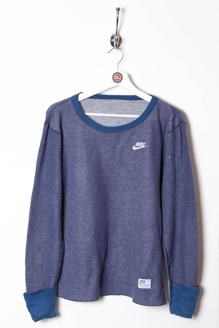 Women's Nike Longsleeve Waffle T-Shirt (L) - 97th Vintage