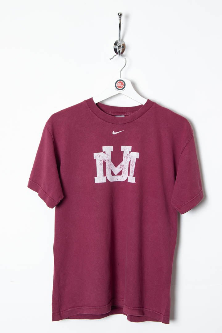 Women's University of Montana Football Nike T-Shirt (M) - 97th Vintage