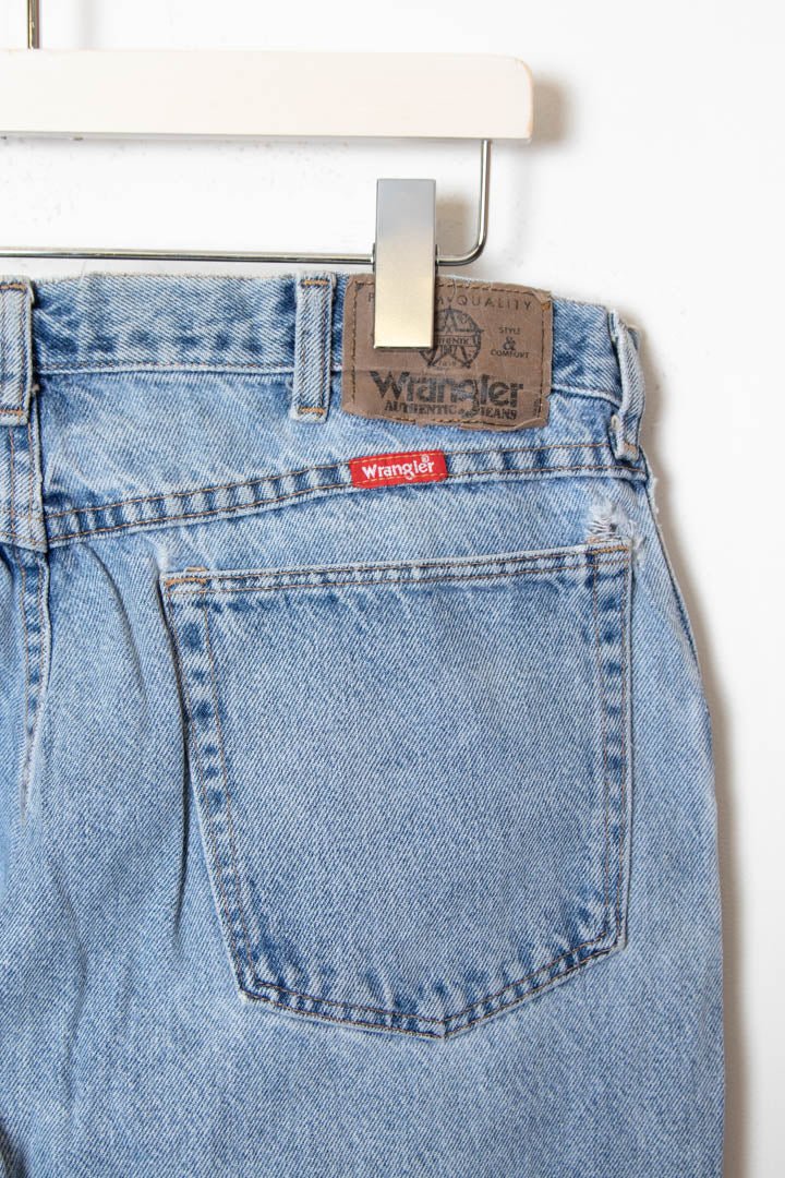 Wrangler Light Wash Baggy Denim Jeans (W32) - 97th Vintage