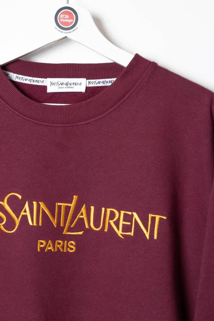 Pink ysl sweatshirt online