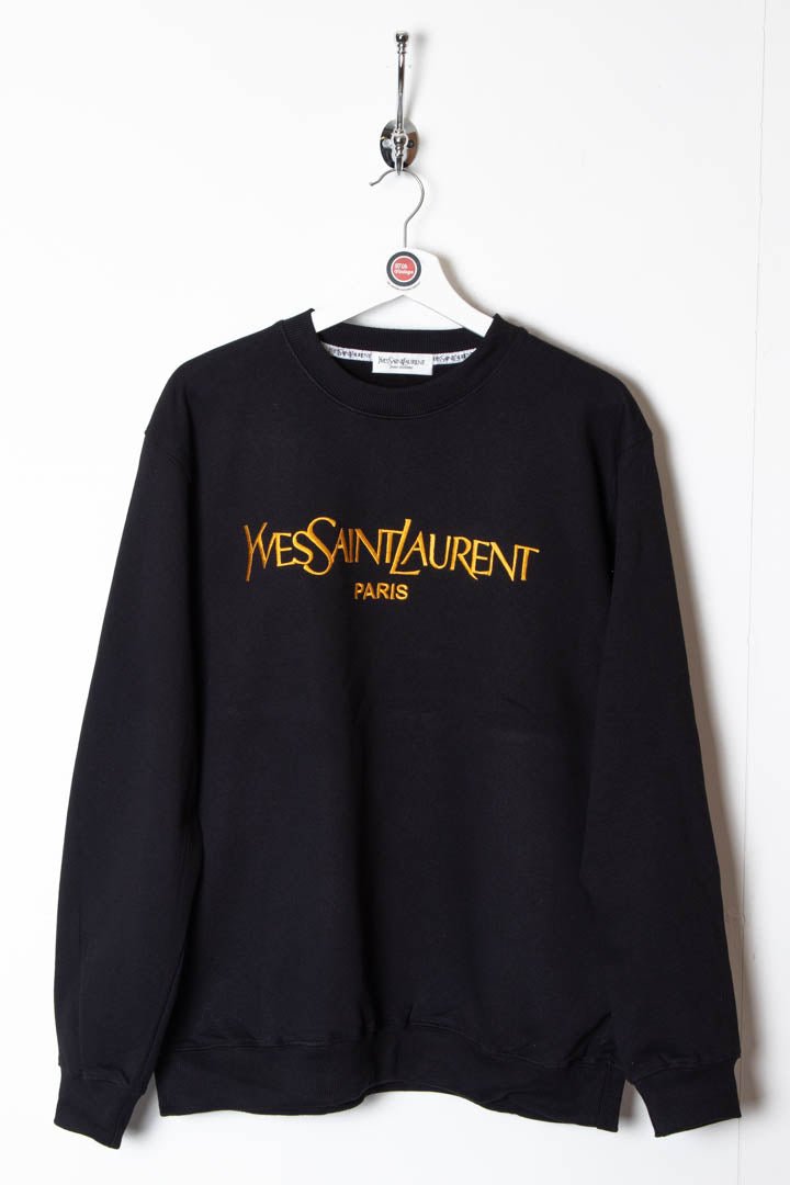 Ysl crewneck sweatshirt vintage sale