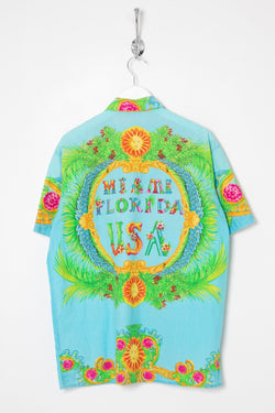 Image of 1993 Versace Miami Florida USA Shirt (S) - 97th Vintage