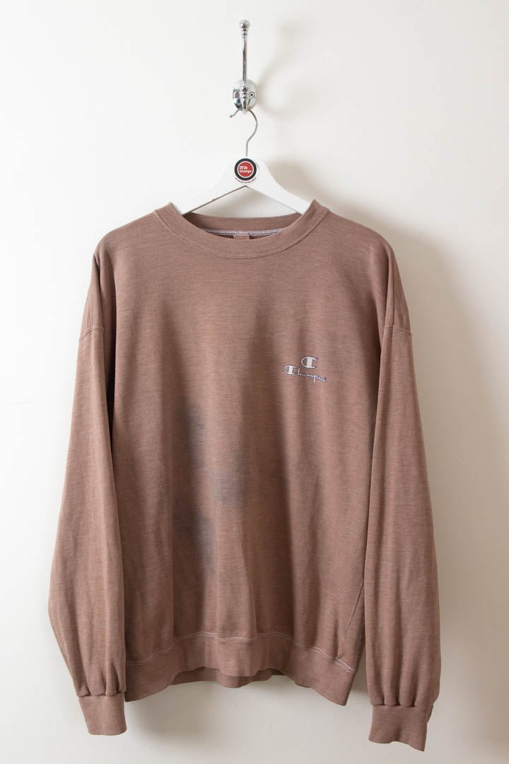 Brown champion sweater online