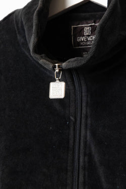 Image of Givenchy Velour Track Jacket (M) - 97th Vintage