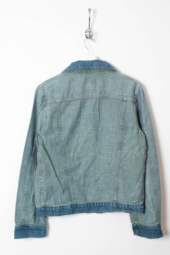 Women's Sergio Tacchini Denim Jacket (M) - 97th Vintage