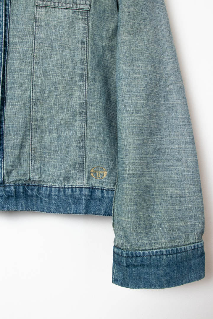 Women's Sergio Tacchini Denim Jacket (M) - 97th Vintage