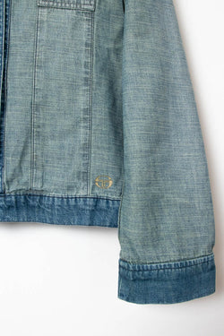 Image of Women's Sergio Tacchini Denim Jacket (M) - 97th Vintage