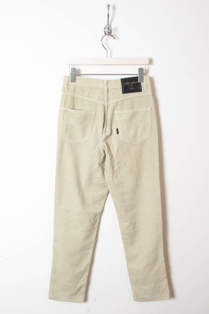 Women's Valentino Garavani High Waisted Corduroy Trousers (W28) - 97th Vintage