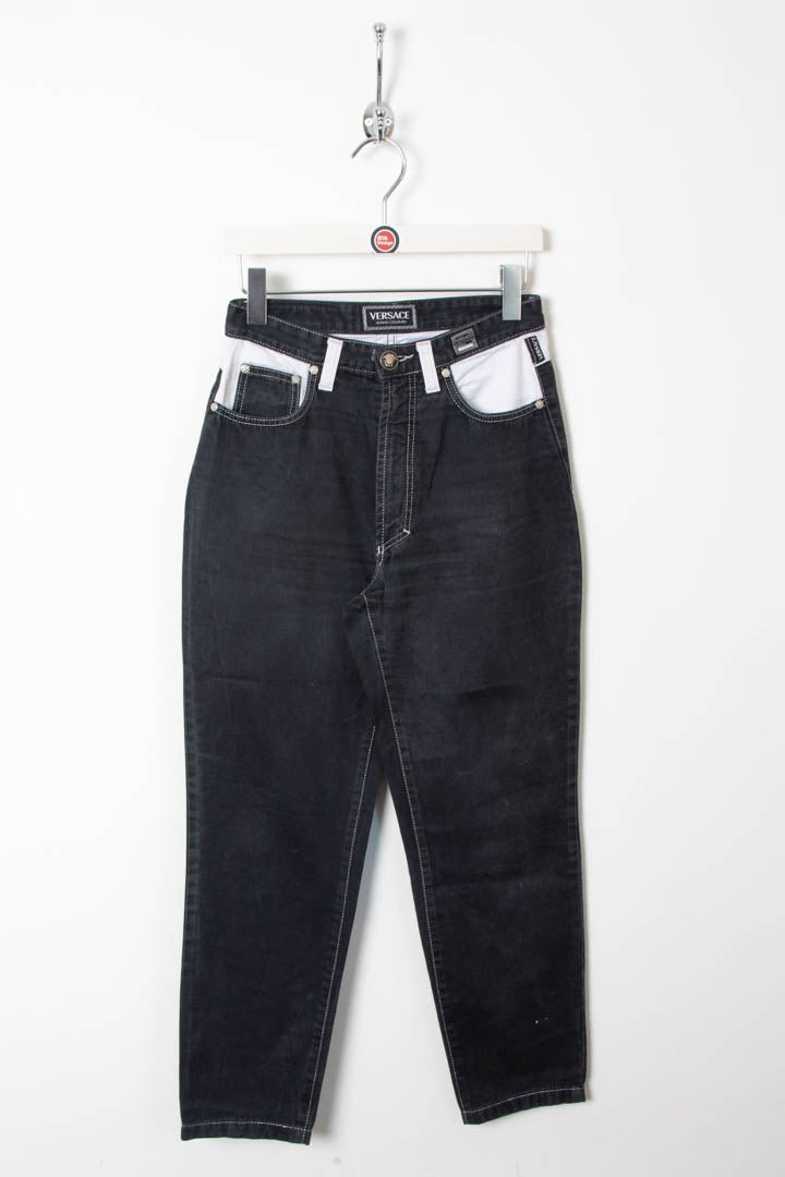 Women's Versace High Waisted Denim Jeans (W26) - 97th Vintage