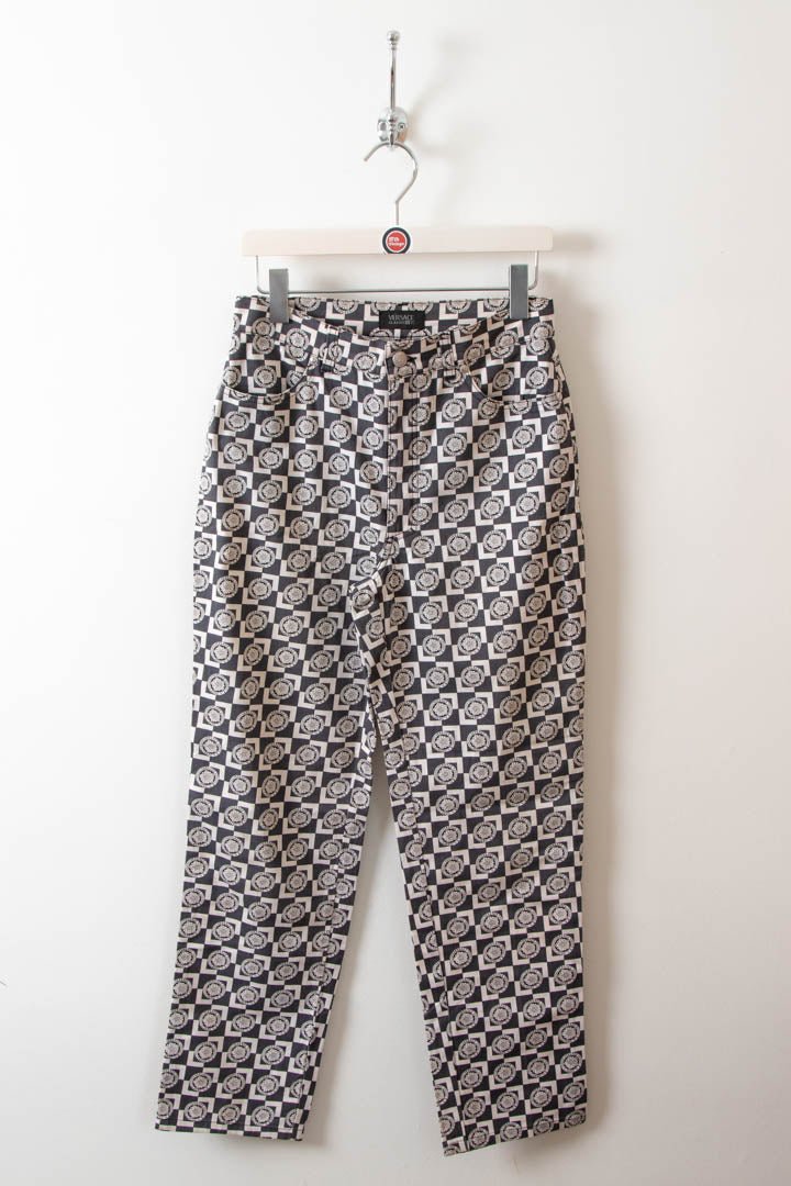 Women's Versace High Waisted Pants (W26) - 97th Vintage